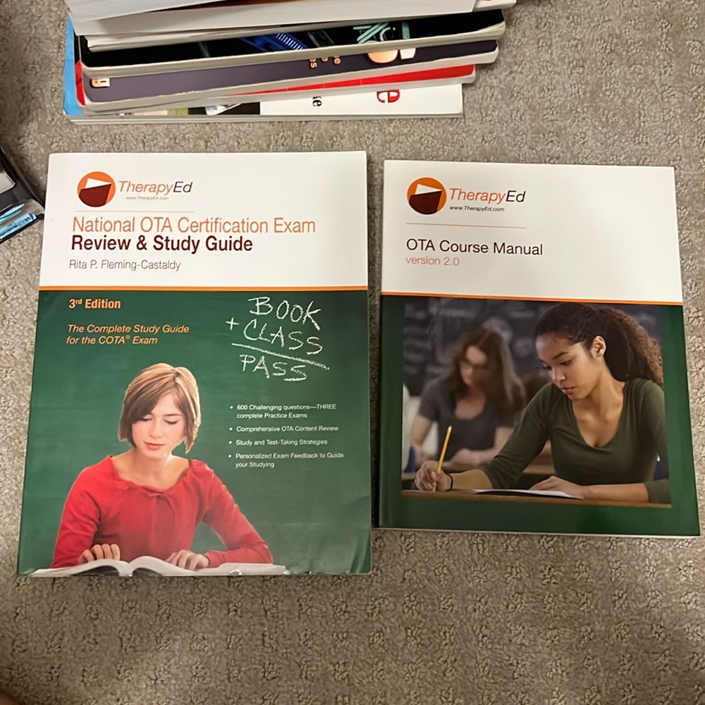 TherapyEd National OTA Certification Exam Review & Study Guise and Course Manual